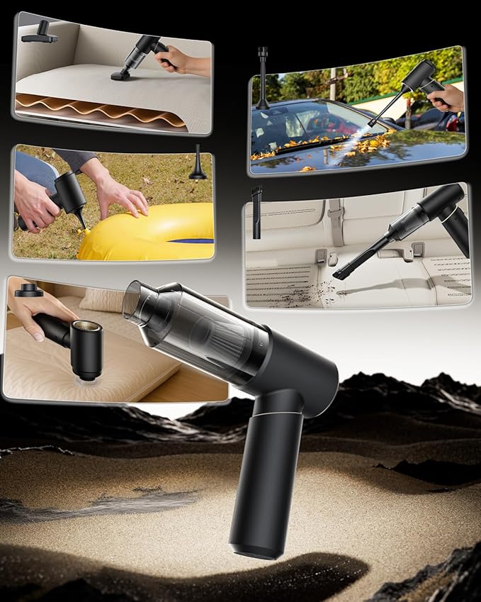 Aspirateur auto - Aspirateur Sans Fil Portable 3 En 1 - Aspirateur De Maison